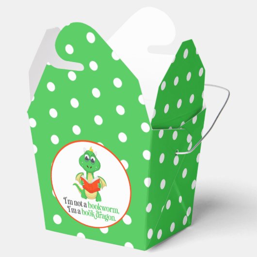 Grappig lezen van boeken - Bookworm Bedankdoosjes (Geopend)