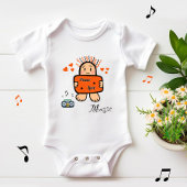 Grappig lichaam muziek liefhebber romper