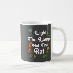 Grappig Licht De Lamp Niet De Rat Kerst Mis Koffiemok