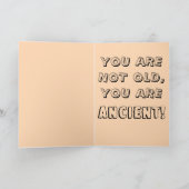 Grappig lichtbruin c14 dating gelukkige verjaardag kaart (Binnen)