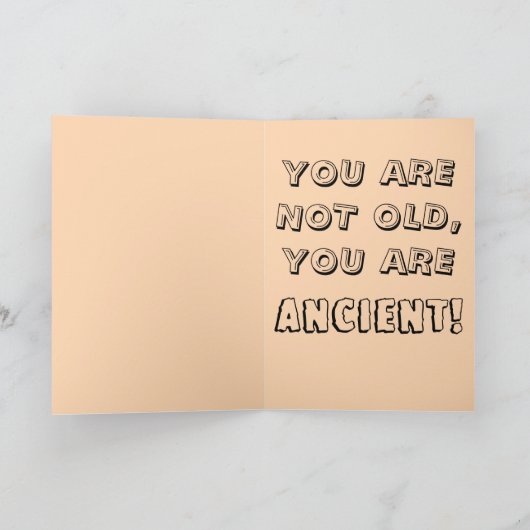 Grappig lichtbruin c14 dating gelukkige verjaardag kaart (Binnen)