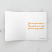 Grappig Lief Varken Bedankkaart (Binnen)