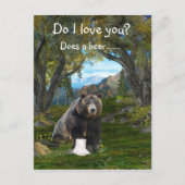 Grappig liefde briefkaart (Voorkant)