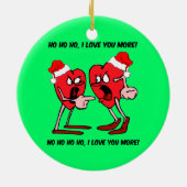 Grappig liefde keramisch ornament (Achterkant)