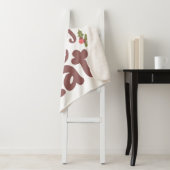 Grappig lieve kerstman, het was het kattenontwerp sherpa deken (In situ)