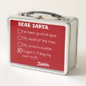 Grappig lieve kerstman ik ben een goede vakantie c (Voorkant)