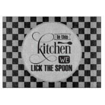 Grappig lik de lepel woord art keuken