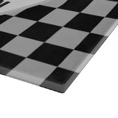 Grappig lik de lepel woord art keuken snijplank (Hoek)