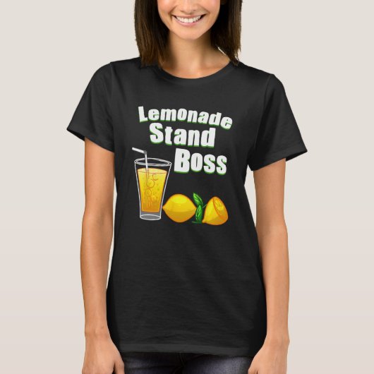 Grappig limonade art voor kinderen jongens meisjes t-shirt (Voorkant)
