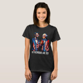 Grappig Lincoln Washington 4 juli Patriotic Pro T-shirt (Voorkant volledig)