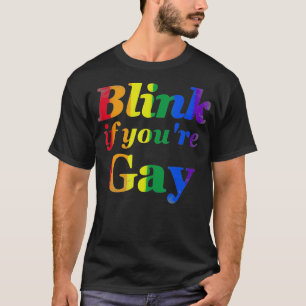 Grappig  link als je Gay bent T-shirt