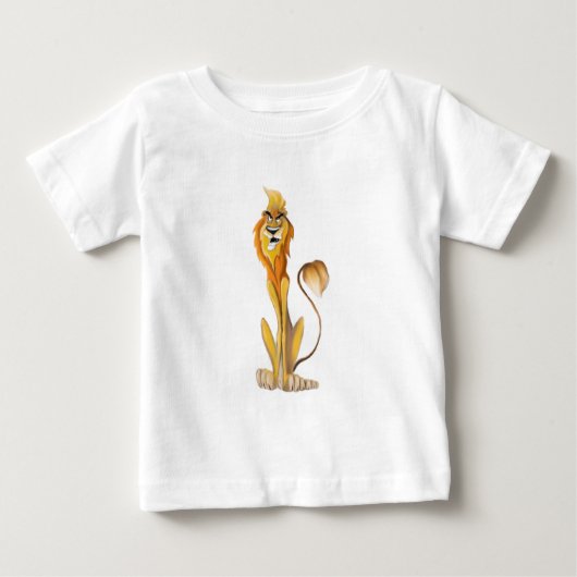 Grappig Lion Baby T-shirt (Voorkant)