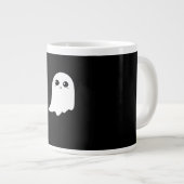 Grappig 'Little Boo' meme-ontwerp Grote Koffiekop (Voorkant rechts)