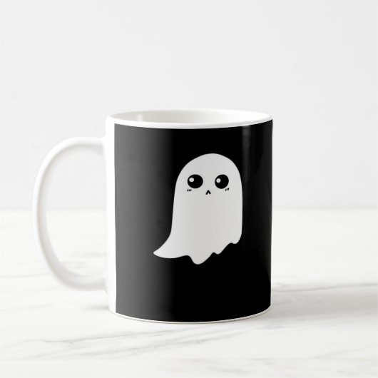 Grappig 'Little Boo'-meme-ontwerp Koffiemok (Links)