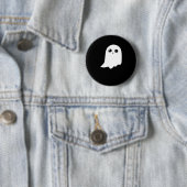 Grappig 'Little Boo'-meme-ontwerp Ronde Button 5,7 Cm (In situ)