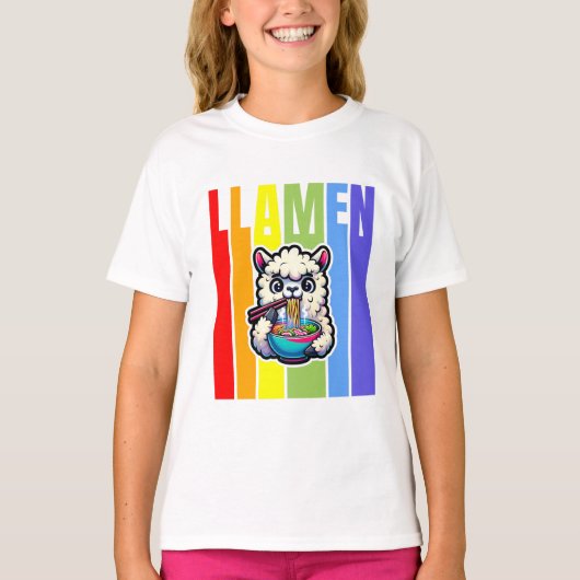 Grappig Llama T-shirt | Cadeaus voor haar | Schatt (Voorkant)