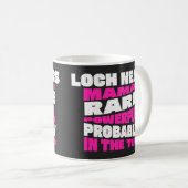 Grappig Loch Ness Mama, Script, Schattige cadeau v Koffiemok (Voorkant rechts)