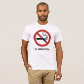 Grappig Logo Geologie van Subductiezone T-shirt (Voorkant volledig)