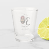 Grappig 'Look Who's 30' Stijlvolle 30e verjaardag Shot Glas (Achterkant)