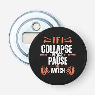 Grappig-lopend Button Flesopener