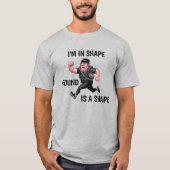 Grappig lopend Man T-shirt (Voorkant)