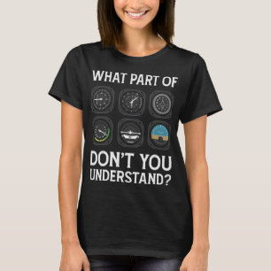Grappig Luchtvaart Kleding, Vliegtuig voor Piloten T-shirt