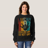 Grappig Lucky Bowling Trui (Voorkant volledig)