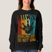 Grappig Lucky Bowling Trui (Voorkant)