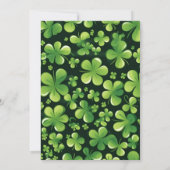 Grappig Lucky Leprechauns St. Patrick's Day Party Kaart (Achterkant)