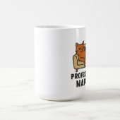 Grappig Lui Kat T-Shirt – Professioneel Dutter Car Koffiemok (Center)