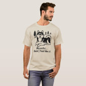 Grappig Lui Siberische Husky Hondenliefhebber T-shirt (Voorkant volledig)