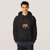 Grappig luiaard idee dat ik liever slaap hoodie (Voorkant volledig)