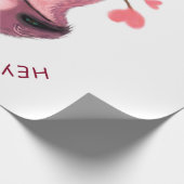 Grappig Luiaard Inpakpapier Glimlach - Aangepaste (Hoek)