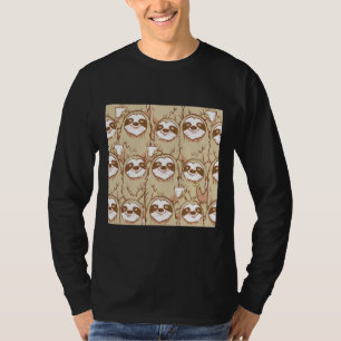 Grappig luiaard t-shirt