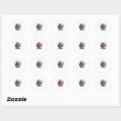 Grappig Luiaard Wandelteam - Slow and Steady Class Ronde Sticker (Vel)