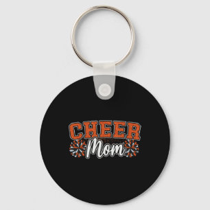 Grappig Luid Trots Juich Moeder Mama Cheerleading Sleutelhanger