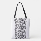 Grappig Luipaard Dier Tote Bag (Achterkant)