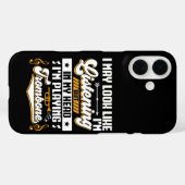 Grappig Luisteren In Mijn Hoofd Speel Ik Mijn Trom Case-Mate iPhone Case (Achterkant (horizontaal))