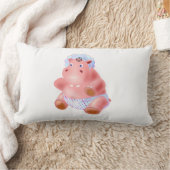 Grappig lumbaal kussen Happy Baby Hippo (Deken)