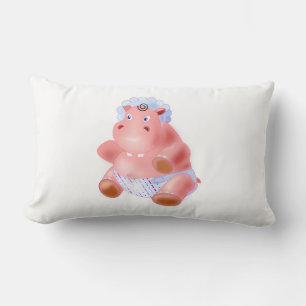 Grappig lumbaal kussen Happy Baby Hippo