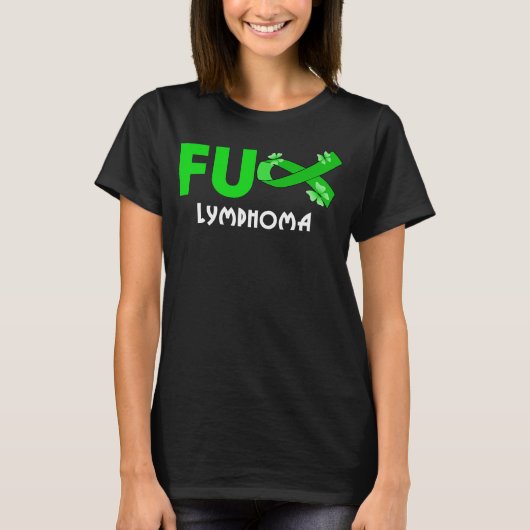 Grappig lymfoom kanker voor lymfoom kanker t-shirt (Voorkant)