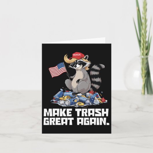 Grappig Maak afval weer geweldig Trump Garbage Ref Kaart (Voorkant)
