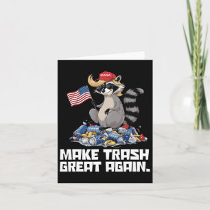 Grappig Maak afval weer geweldig Trump Garbage Ref Kaart