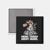 Grappig Maak afval weer geweldig Trump Garbage Ref Magneet (Voorkant / Achterkant)
