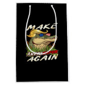 Grappig Maak Amerigator Weer Donald Parodie Amerik Medium Cadeauzakje (Voorkant)