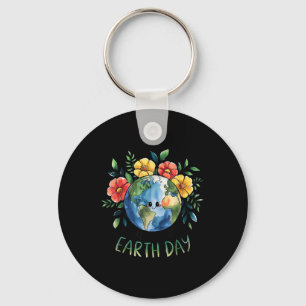 Grappig Maak Earth Day Elke Dag Schattigee Earth D Sleutelhanger