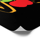 Grappig maak me niet mijn lerarenstem gebruiken poster (Hoek)