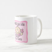 Grappig maak me niet Nana te noemen Koffiemok (Voorkant rechts)