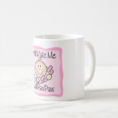 Grappig maak me niet om PawPaw te bellen Koffiemok (Voorkant rechts)