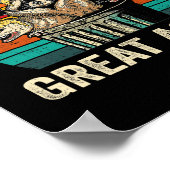 Grappig Maak Trash Great Again Trump Garbage Racoo Poster (Hoek)